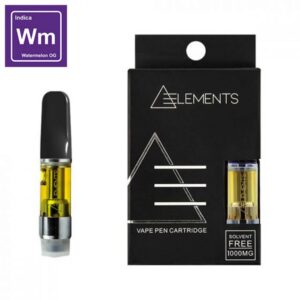 ELEMENTS – Watermelon OG – Indica – Vape Pen Cartridge