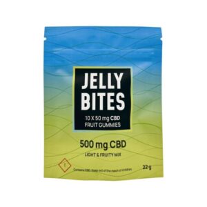 jelly bites Light & Fruity Mix - 500mg CBD