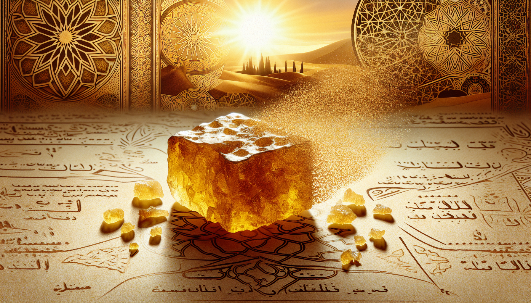 Golden Moroccan hash